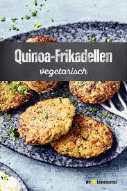 Quinoa Frikadellen Rezept Vegetarische Mahlzeiten Leckere Vegetarische Gerichte Mahlzeit