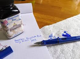 Check out our pen stain selection for the very best in unique or custom, handmade pieces from our shops. First Experience With Baystate Blue Stains Everything But Fantastic Color Fountainpens