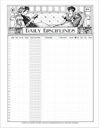 Time Management Habit Tracking Printables Flanders