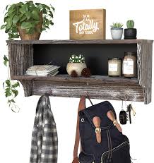 Roomsketcher.com has been visited by 10k+ users in the past month Amazon Com J Jackcube Design Wall Mount Rustic Entryway Coat Rack Storage With 3 Double Hooks Wood Decorative Key Holder Large Hanging Shelf Organizer Mk572a Home Kitchen