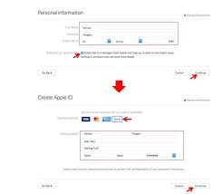 Setelah itu, formulir pembuatan id apple akan ditampilkan. Cara Membuat Apple Id Di Macbook Mac Os Tanpa Kartu Kredit