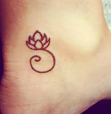 A Lotus To Represent A New Beginning Or A Hard Time In Life That Has Been Overcome Do The Flower In Pink Simple Lotus Tattoo Cute Tattoos Tattoos