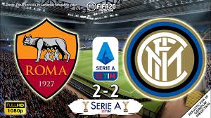 Football 24/7 sul tuo computer o sul tuo cellulare. As Roma Vs Inter Milan 2 2 Serie A 2019 20 Matchday 34 19 07 2020 Fifa 20 Simulation Youtube