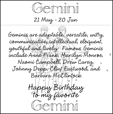 If your birthday is on christmas day and you're not jesus, you should start telling people your birthday is on june 9 or something. Gemini Birthday Quotes Quotesgram Gemini Quotes Aries Quotes Gemini Birthday