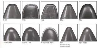 Tony Lama Toe Chart