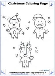 Does he demand frequent trips to the zoo? Printable Christmas Coloring Pages Cute Winter Animals