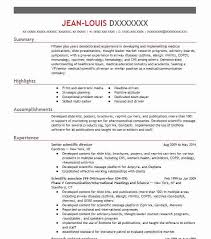 Medical Scientific Liasion Resume Example Southeast Louisiana Veterans Healthcare System Metairie Louisiana