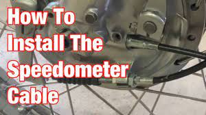 Install The Speedometer Cable On A Cb350 Cl350 Honda Motorcycle Youtube