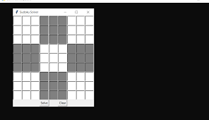 //all info is loading into a vector of size 81 with the initial state //puzzle = the initial state 9x9 grid from left to right of integers vector <int> puzzle while (!not solved && not the. Sudoku Solver In Python With Source Code Source Code Projects