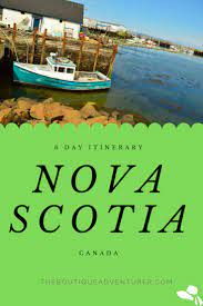 Best 6 Days Nova Scotia Itinerary Nova Scotia Itinerary Canada Travel