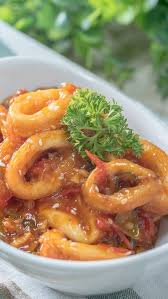 Cumi Asam Manis Resep Resep Resep Makan Malam Masakan Asia Resep Makan Malam Sehat