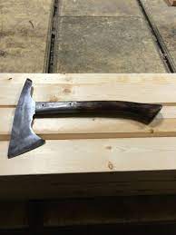 Hatchet I Made From Saw Blade And An Old Axe Handle Axe Handle Hatchet Survival Tools