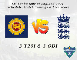 And this new england under joe root continues to march along. Sri Lanka Tour Of England 2021 Schedule Match Timings Live Score