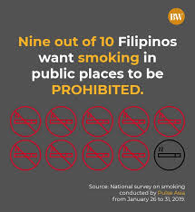 One Of Four Filipinos Smoke Nine Of 10 Want Smoking In Public Prohibited Pulse Asia Poll Businessworld