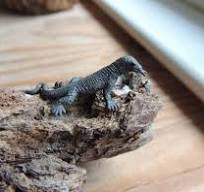 KOMODO DRAGON MINIATURE Tiny Mini Figures Dollhouse Diorama ...