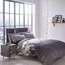 Scopri il completo per letto matrimoniale con copripiumino realizzato in italia in puro lino ricamato e cotone dal design raffinato | acquista su viadurini. Catherine Lansfield Copripiumino Matrimoniale E Federe Matrimoniale 230 X 220 Cm Set Copripiumino Biancheria Da Letto Matrimoniale Copripiumino