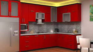 The dark wood flooring works well, but the kitchen table doesn't work well, especially with the green chairs. 50 Top Red Kitchen Design Ideas Trends In 2018 Youtube
