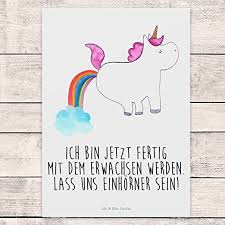 Immer wieder gibt es eine zeit, in der phantasiewesen alle faszinieren. Mr Amp Mrs Panda Postkarte Einhorn Pupsend 100 Handmade Aus Karton 300 Gramm Einhorn Pups Unicorn Regenbogen Glitzer Einh Panda Einhorn Lettering