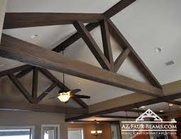 Once you have a layout you like, the first step is to attach a dimension lumber nailer at each beam location. Az Faux Beams Faux Wood Beams Mantels Panels Trusses More