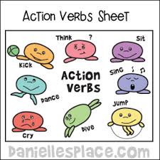 Some of the worksheets displayed are coloring, action verbs, verbs work 1, circle the verb in each, name past present and future tense verbs, work 2 gustar and similar verbs, grammar dictionary, name adjectives grammar work. Education Crafts Reading