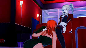 Harley Quinn and Posion Ivy fuck in a hotel room. - XNXX.COM