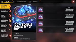 Users must top up x amount of diamonds to get extra rewards. Free Fire Top Up And Help Zone Bd Facebook