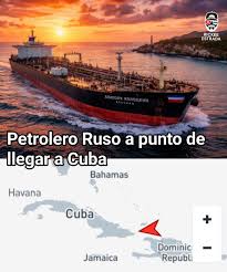 ESTA A PUNTO DE SUCEDER 🚨🇨🇺🇷🇺 El petrolero ruso Anatoly Kolodkin se  encuentra en las etapas finales de su trayecto hacia Cuba, transportando  aproximadamente entre 730,000 y 740,000 barriles de petróleo crudo.