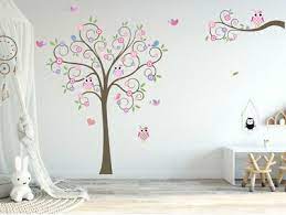 Owl Tree Branch Wall Sticker Girls Baby Nursery Decor Decal Mural Art Gift Diy Diy Baby Room Decor Baby Nursery Decor Tree Branch Wall