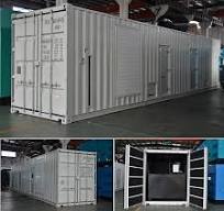12M33D1210E200 Prime Power 1mw Generator Motor diesel Generator Set 1.25mva  1250kva 20HQ Container diesel Generator