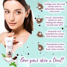 Gilly's Organics Body Butter, Chocolate Mint Scent, Made in USA