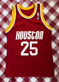 1993 Robert Horry Houston Rockets Champion Nba Jersey Size 40