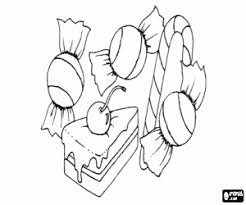 Desenhos De Guloseimas Para Colorir Jogos De Pintar E Imprimir