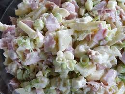 Lauchzwiebel Kasesalat Von 3kunterbunte Chefkoch Rezept Kassler Rezept Lauchzwiebeln Kase Salat