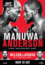 The official ufc instagram brings you fight photos and video from around the world. Ufc Fight Night Manuwa Vs Anderson Wikipedia