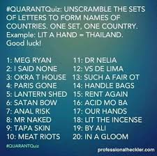 There are two approaches when it comes to word scramble help. Unscramble The Sets Of Letters To Form Names Of Countries Puzzles