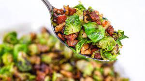 Ingredients · salt · 900g/2lb 4oz brussels sprouts, trimmed and loose leaves removed · 2 tsp olive oil · 225g/8oz pancetta, cut into cubes . Pan Fried Brussels Sprouts With Pancetta And Walnuts Recipe Rachael Ray Show
