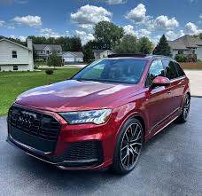 Image result for Brilliant Red 2008 Q7