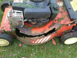 He explained the type of gas that should be used, the weight of oil(30), how to clean the filters, blade height, etc. Repairing A Rusty Lawnmower Deck