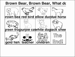 Brown Bear Brown Bear What Do You See Mini Book Rtllh Fresh Brown Bear Coloring Page Eric Carle Many Interesting Bear Coloring Pages Brown Bear Book Mini Books