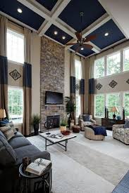 For The Home High Ceiling Living Room Transitional Living Rooms Luxury Living Room