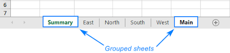 how to group and ungroup worksheets in excel ablebits com