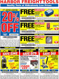 20 Off A Single Item More At Harbor Freight Tools Or Online Via Promo Code 29375841 Print Coupons Shopping Coupons Harbor Freight Coupon