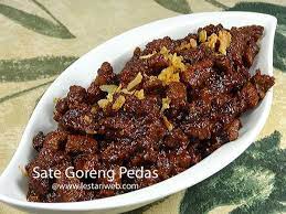 Kumpulan Resep Asli Indonesia Sate Goreng Pedas Recipe Resep Masakan Asia Makan Malam Resep Daging Sapi