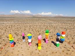 A day trip from las vegas worth the drive, + what you can do in las vegas during the day? Seven Magic Mountains Adds Color To Desert Near Las Vegas