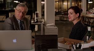 There's a moment when one character mistakenly thinks they've walked in on a sex act, a gag that was tired when three's company repeated it each week. The Intern Trailer