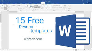 Another great spot for word template downloads is template.net. 15 Best Resume Templates Word Free Download 2019 Wantcv Com