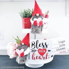 Valentine S Day Dollar Tree Diy Decor Diy Valentine S Day Decorations Crafts Valentines Day Decorations