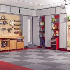 You could build this wood garage cabinets system with just a few hand tools, a drill and a circular saw, but a table saw would save you lots of time. Garage Cabinets Diy Wooden Storage Cabinets