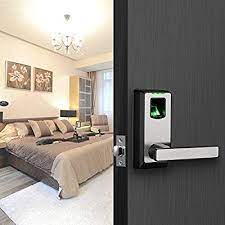 Amazon Com Electronic Smart Lock Biometric Fingerprint Door Lock With Bluetooth Keyless Home Entry With You Smart Bedroom Bedroom Gadgets Biometric Door Lock