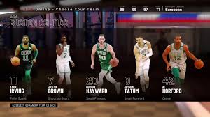 Nba 2k19 Play Now Online All Time Teams Youtube